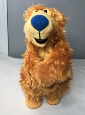 Vintage 1999 MATTEL BEAR IN THE BIG BLUE HOUSE CHA CHA SINGING PLUSH TOY WORKS