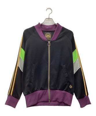 ALDIES Park Life Track Jacket Size: M Black x purple A3202317 Men
