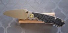 *NEW*🔥 TWO SUN Folding Knife w/Titanium-CF Handle & YJ01-V1 Blade (TS585-YJ01)