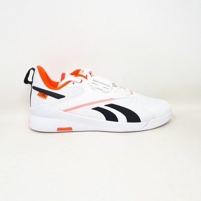 Reebok Lifter PR III 3 Weightlifting Gym Training Legacy Shoes White Mens Size