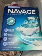 Navage Nasal Care Saline Irrigation Powered Suction W/ SaltPods NEW SHIPPINGG
