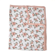 Premium Quilted Throw Super Soft, Multi-Layered Muslin XL Blanket Great fo...