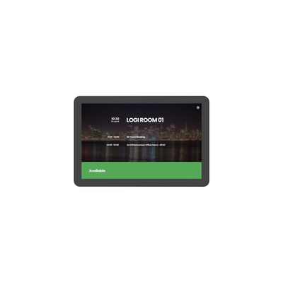 Logitech Tap Scheduler Purpose-Built Scheduling Panel for Meeting Rooms