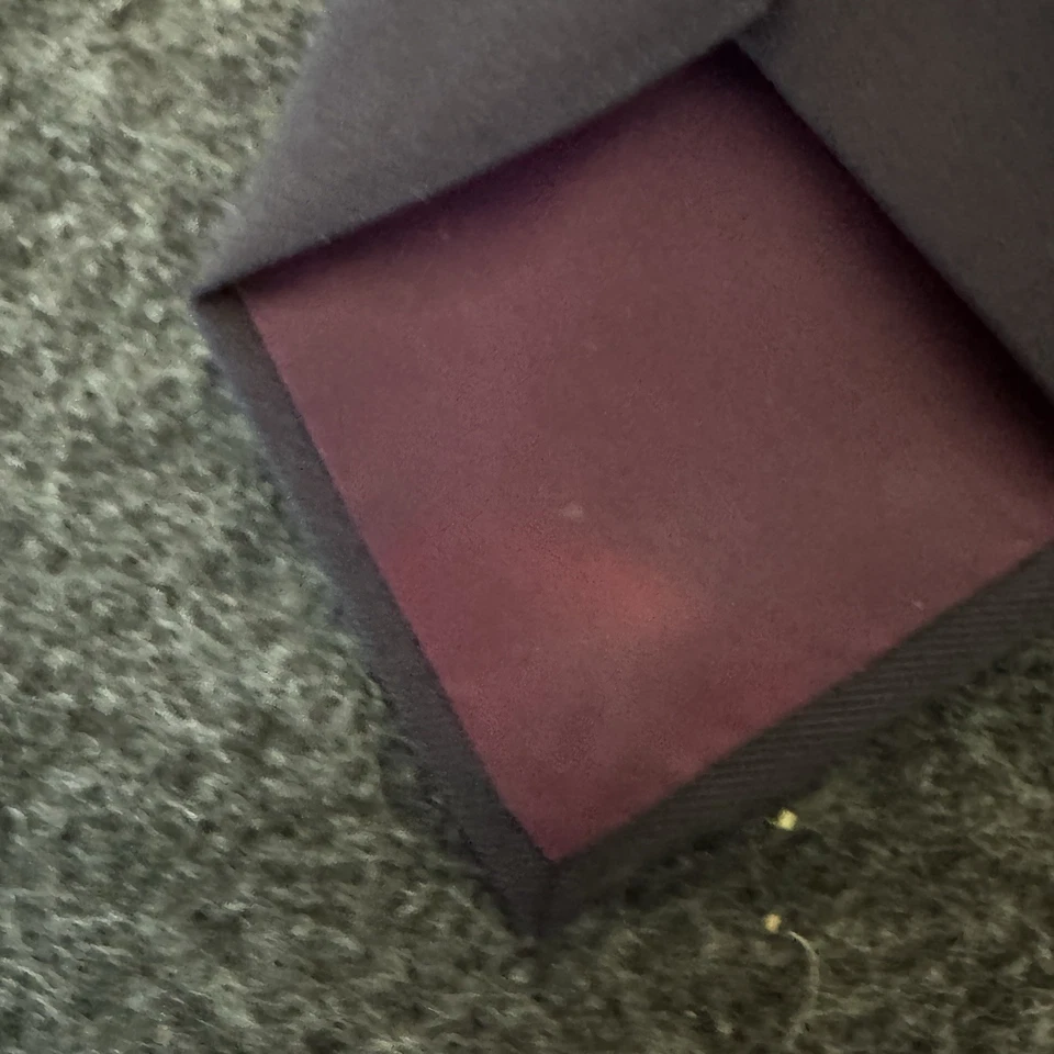 Corbata de cuello bordada azul militar de la Fuerza Aérea Vintage Eighth Foto 4 de 4