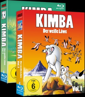 Kimba, der weiße Löwe - Gesamtausgabe ohne Schuber Blu-ray  *NEU*OVP*