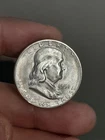 1951- S Franklin Half Dollar Uncirculated #3