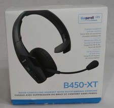 BlueParrott B450-XT Wireless Bluetooth Noise Cancelling Headset USB-C Open Box