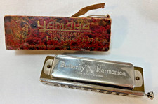 Vintage Yamaha Butterfly Chromatic Harmonica No 500 Made in Japan Key C