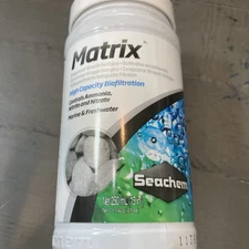 Seachem Matrix Biofilter Support Media 250 mL By Seachem