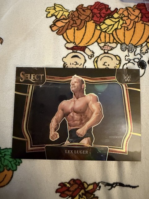 🔥 2022 Panini Select WWE Legend Lex Luger Ringside Black True 1 Of 1 #252 🔥