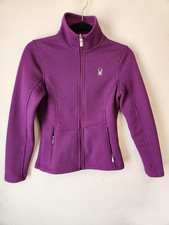Women's purple Spyder Core Sweater Jacket size S/P
