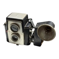 Vintage Kodak Brownie Starflex Camera with Flash - Untested