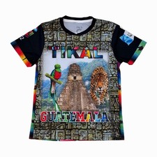 GUATEMALA  El Tikal jersey Unisex Black Color