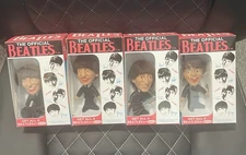 Beatles Set of  4 Original Vintage 1964 Remco Dolls In Boxes Seltaeb Nems