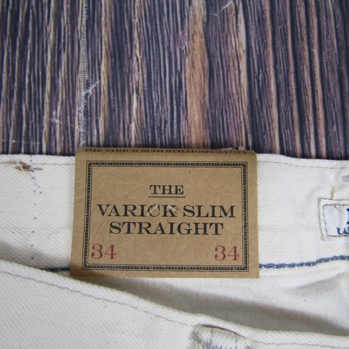 Ralph Lauren Varick Slim Straight Jeans Mens 34x34 Nautical Embroidered Pant - Picture 3 of 8