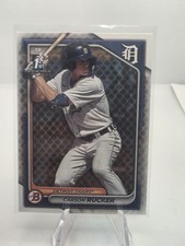 CARSON RUCKER 2024 Bowman Prospects Paper 1st  TIGERS #BP-65 (QH2)