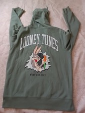 Looney Tunes Bugs Bunny Hoodie Pullover Large