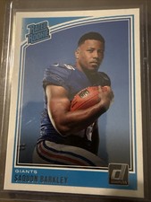 2018 Panini Donruss - Rated Rookie Saquon Barkley #306 (RC)