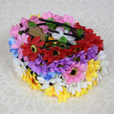 Gänseblümchen Blume Stirnbänder - 12er Pack