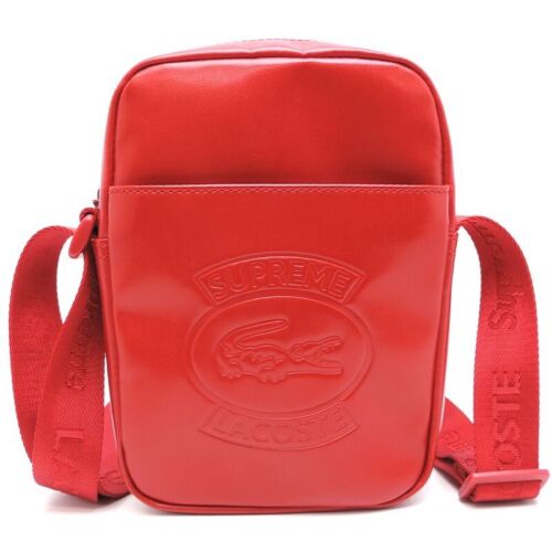 Supreme Lacoste collaboration embossed shoulder bag 2309M* - 第 1/8 張圖片