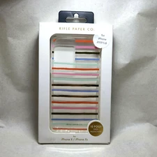 Rifle Paper Co. Happy Stripes Case for Apple iPhone 11 Pro Multicolor Clear