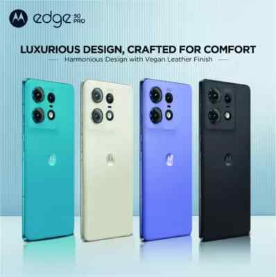 Motorola Edge 50 Pro 5G Caneel Bay 256 GB STORAGE 12 GB RAM GLOBAL