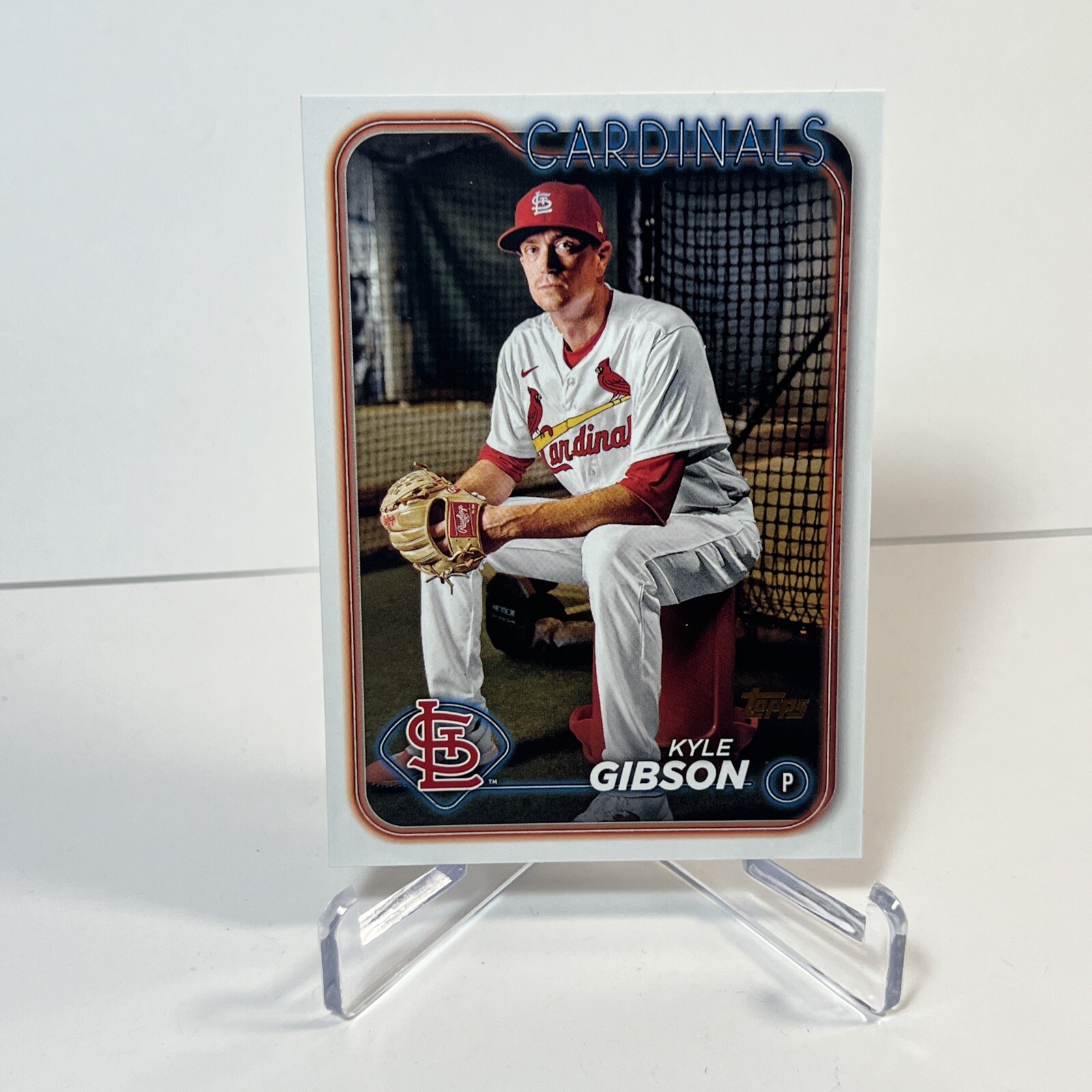 2024 Topps Series 2 #695 Kyle Gibson Golden Mirror SSP St. Louis Cardinals