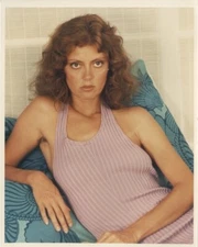 Susan Sarandon Alluring Busty Glamour Vintage 8x10 Color Photo from transparency