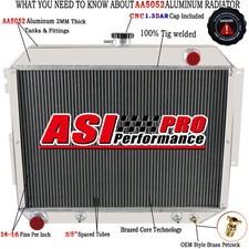 Asi 4 Row Radiator For 1966-1970 Chrysler 300dodge Monaco Polaraplymouth Fury Asi 4 Row Radiator For 1966-1970 Chrysler 300dodge Monaco Polaraplymouth Fury