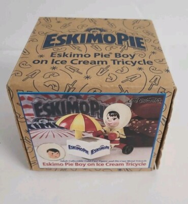 ERTL ''Eskimo Pie Boy on Ice Cream Tricycle'' Die-Cast Collectible Ornament BNIB