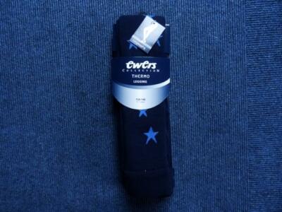 EWERS MÄDCHEN/JUNGEN  THERMO- LEGGING navy *STERNE* Gr. 110-116, 134/146