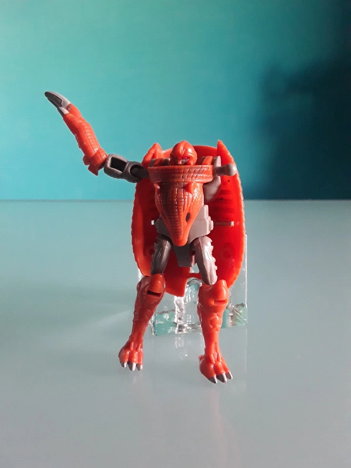 "HASBRO" "TAKARA" Transformers "BEAST WARS" ARMORDILLO, 1995, altezza 10 cm. - Immagine 2 di 4