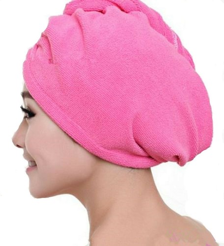 Hair Turban Towel Microfibre Head Wrap Quick Dry Drying Bath Shower Hat Cap - Picture 102 of 132