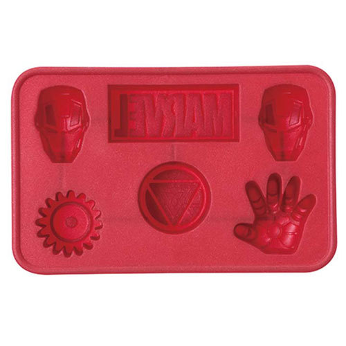 Marvel Iron man Shaped Baking And Ice Cube Tray Silicone Molds Cute Design - Picture 1 of 4