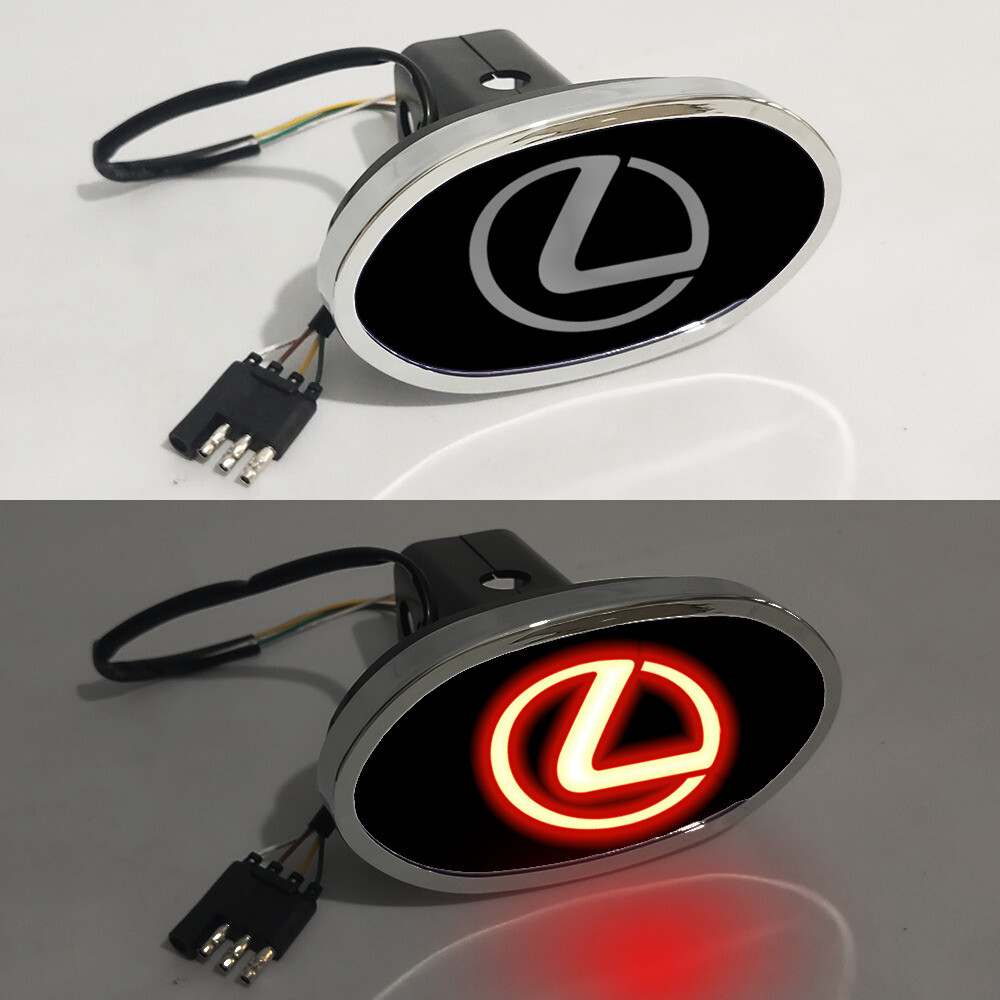 Lexus Vector Clipart LED Lighted Trailer Hitch Cover Brake Drive Light