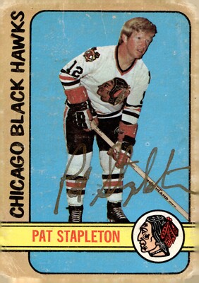 Pat Stapleton - Signed 1972-73 O-Pee-Chee Card #4 'Deceased' | eBay