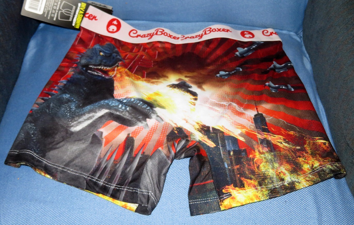 CrazyBoxer GODZILLA Boxer Briefs Invasion !!! Collection Men's