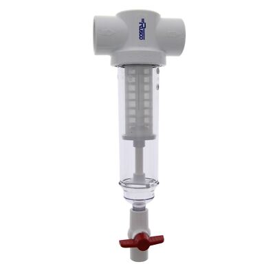 Rusco 1-500ST-F 500 Mesh Sediment Trapper Water Filter System 1 Inch