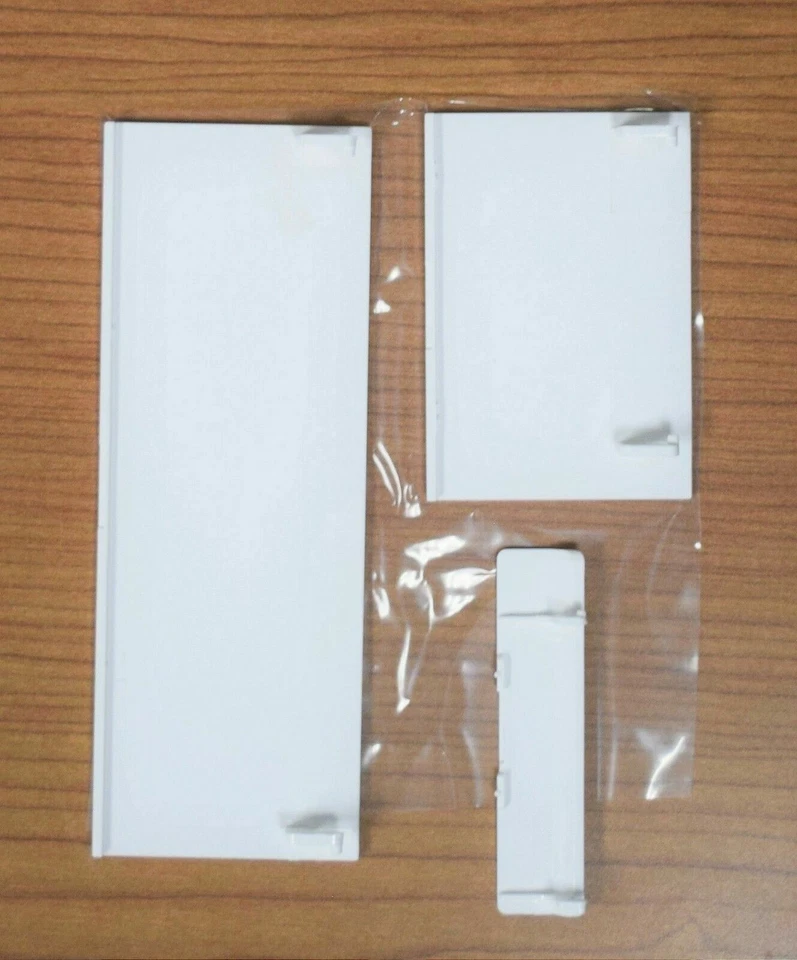 3 NEW WHITE Replacement Door Slot Cover Lid Set for Nintendo Wii Console System - Image 3 of 4