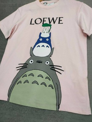 Loewe X Ghibli Pink T-Shirt Totoro Size L | eBay Loewe X Ghibli Pink T-Shirt Totoro Size L | eBay