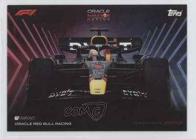 2022-23 Topps F1 Lights Out On Demand Powertrain Oracle Red Bull Racing