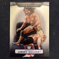 2010 Topps Platinum WWE #27 Jimmy Superfly Snuka NM