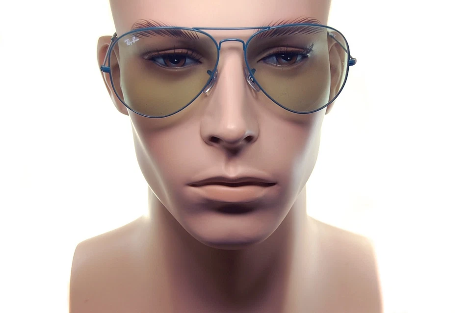 Rayban Aviator Evolve Fotocromatica RB3025 9225T1 62mm Sole Petrolio Verde - Immagine 2 di 4