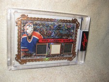 2021-22 Leaf Art of Hockey Paint by Numbers Relics Bronze /45 Grant Fuhr HOF