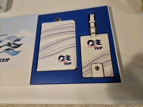 PRINCESS CRUISES Accessories Princess Cruise Passport & Luggage Tag NEW - Picture 2 of 3