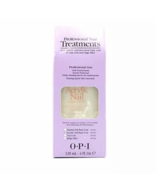OPI Professional Nail Treatments - Acrylic Nail Base Coat  NTT24 - 120mL 4 Fl oz