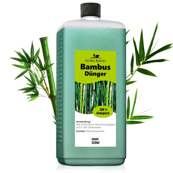 Bambus DüNger Flora Boost FlüSsigdüNger FüR Bambus Pflanzen 1 Liter-image