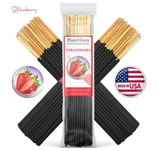 STRAWBERRY Incense Sticks 7" Bulk Pack Wholesale Hand Dipped Lot