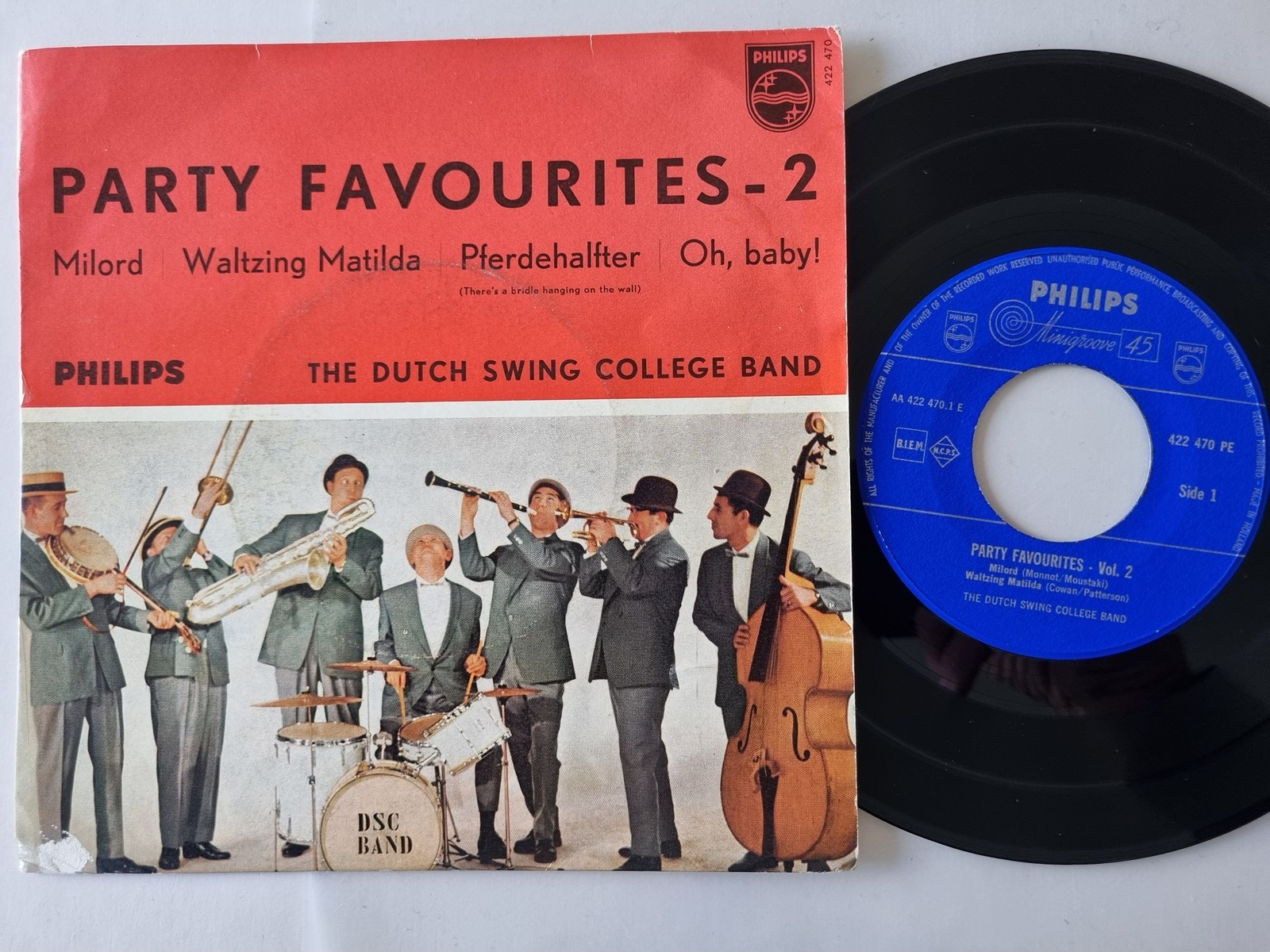 The Dutch Swing College Band - Party Favourites - 2 7'' Vinyl Holland
