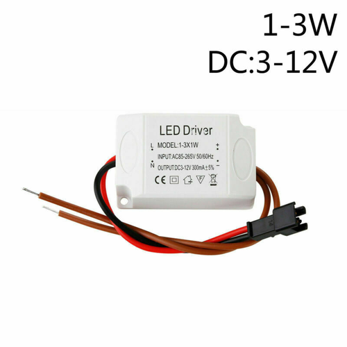 LED Driver Power Supply Transforme1W 3W 7W 8W 12W 18W 25W 36W AC 240V 300mA - Picture 11 of 16